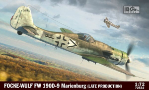 Samolot Focke-Wulf Fw190D-9 Marienburg 1-72 IBG 72532