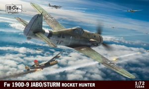 Samolot Fw190D-9 JABO/STURM Rocket Hunter IBG 72544
