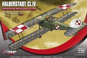 Samolot Halberstadt CL.IV Wojna Polsko-Sowiecka 481403