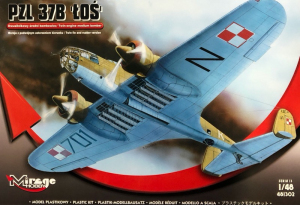 PZL 37B Łoś model 481302 in 1-48
