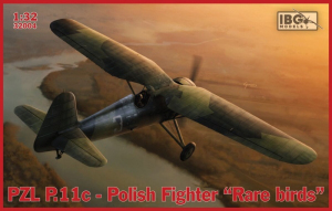PZL P11C Polish Fighter model IBG 32004 in 1-32