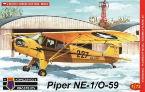 Samolot Piper NE-1/O-59 model KPM0044 skala 1-72
