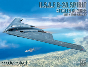 U.S.A.F B-2A Spirit Stealth Bomber Modelcollect UA72206 in 1-72