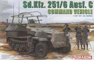 Dragon 6206 Sd.Kfz. 251/6 Ausf. C Command Vehicle in scale 1-35