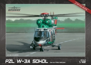 PZL W-3A Sokół German Police Helicopter model Answer AA48005