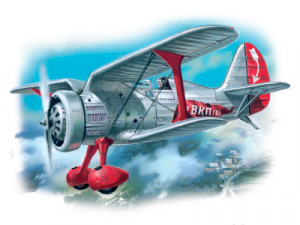 Model ICM 72062 Polikarpov I-15 Soviet biplane 