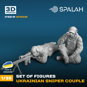 Spalah 12035 Ukrainian Sniper Couple 1/35 