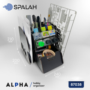 Spalah 87038 Hobby Organizer Alpha