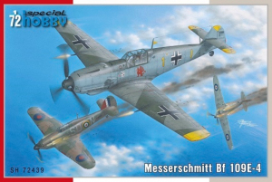 Special Hobby 72439 Samolot Messerschmitt Bf 109E-4 model 1-72
