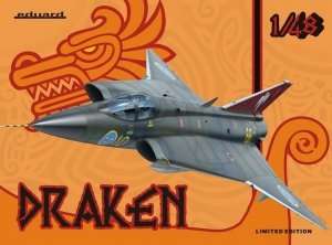 Model Draken in scale 1-48 Eduard 1135