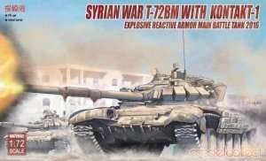 T-72BM with Kontakt-1 in scale 1-72 - Modelcollect UA72082