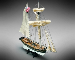 Schooner Alert- Mamoli MV55- wooden ship model kit