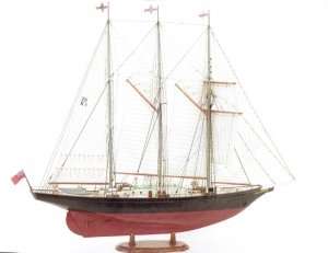 Schooner Sir Winston Churchill - BB706 in scale 1-75
