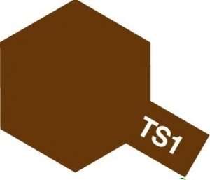 TS-1 Red Brown spray 100ml Tamiya 85001 