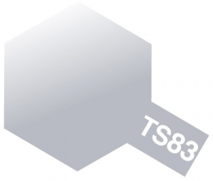TS-83 Metallic silver spray 100ml Tamiya 85083 
