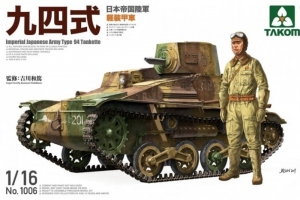 Japanese Tankette Type 94 model Takom 1006 in 1-16