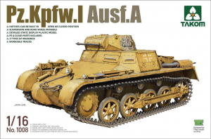 Takom 1008 Pz.Kpfw. I Ausf. A 1/16