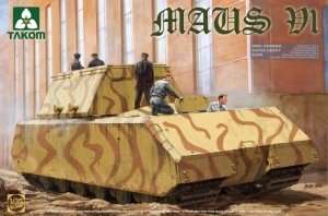 Model tank Maus V1 in scale 1-35 - Takom 2049
