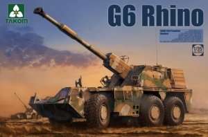 SANDF Self-Propelled Howitzer G6 Rhino in scale 1-35