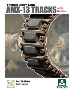 Takom 2061 AMX-13 Tracks with Rubber