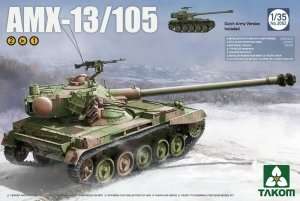 AMX-13/105 Tank 2in1 in scale 1-35 Takom 2062