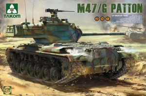 Takom 2070 US Medium Tank M47/G Patton 2 in 1