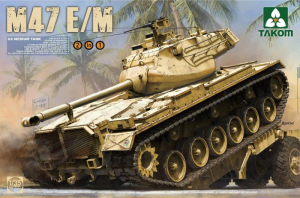Takom 2072 US Medium Tank M47 Patton E/M 2 in 1