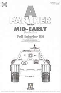 Sd.Kfz.171 Panther A Mid-Early w/Full Interior in scale 1-35