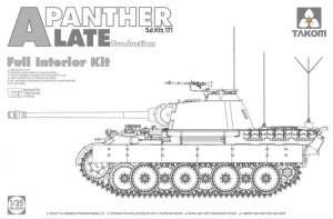 Panther A Late 2 in 1 Full Interior in scale 1-35