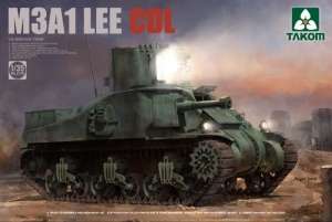 U.S. Medium Tank M3A1 Lee CDL in scale 1-35