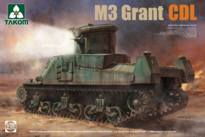 Takom 2116 Brytyjski czołg M3 Grant CDL model 1-35