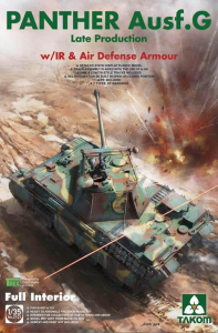 Panther Ausf.G Full Interior model Takom 2121 in 1-35