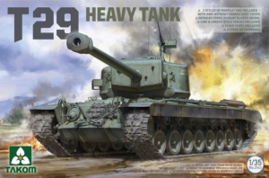Heavy Tank T29 model Takom 2143 in 1-35
