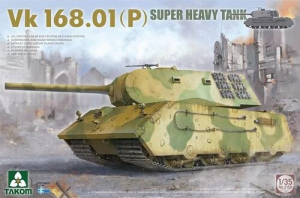 VK 168.01(P) Super Heavy Tank model Takom 2158 in 1-35 