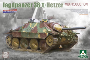 Takom 2171X Jadgpanzer 38(t) Hetzer Mid Production