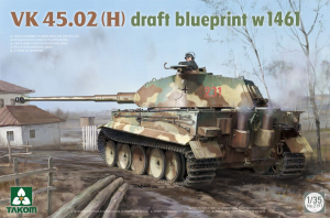 Takom 2191 VK 45.02(H) Draft Blueprint W 1461 1/35