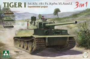 Takom 2192 Tiger I Pz.Kpfw. VI Ausf.E Experimental Project 3in1 1/35 