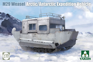 Takom 2193 M29 Weasel Arctic/Antarctic Expedition Vehicle 1/35