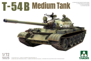 Takom 5025 T-54B Medium Tank 1/72