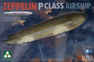 Zeppelin P Class Airship model Takom 6002 in 1-350