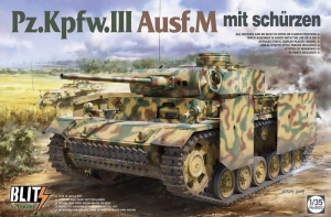PzKpfw III Ausf.M mit schurzen model Takom 8002 in 1-35