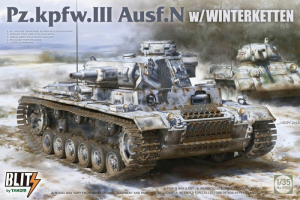 Takom 8011 Pz.Kpfw. III Ausf. N w/Winterketten 1/35