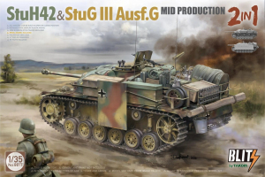 Takom 8017 StuH 42 & StuG III Ausf. G Mid Production 2in1 1/35
