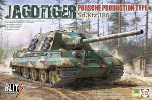 Jagdtiger Sd.Kfz.186 Porsche Production Type model Takom 8003