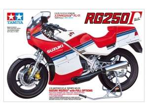 Suzuki RG250 w/Full Options model Tamiya 14029 in 1-12