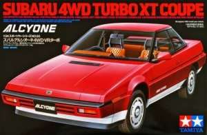 Subaru 4WD Turbo XT Coupe in scale 1-24