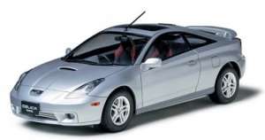 Toyota Celica model in scale 1-24