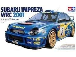 Subaru Impreza WRC 2001 in scale 1-24