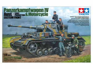 Tamiya 25209 Panzerkampfwagen IV Ausf.G Early Production & Motorcycle Eastern Front