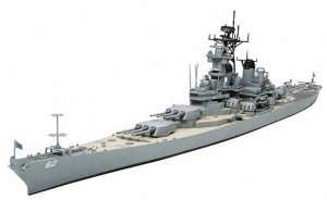 U.S. Navy Battleship BB-62 New Jersey in scale 1-700